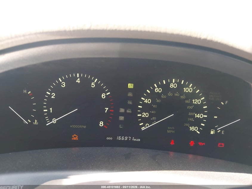 1996 Lexus Ls 400 VIN: JT8BH22F0T0062497 Lot: 45101692
