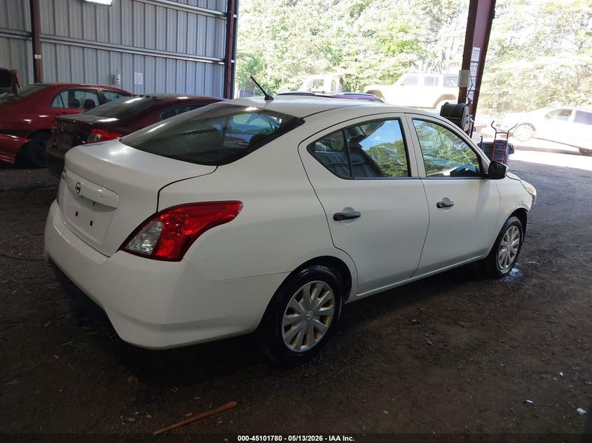 Vin: 3n1cn7ap6gl834373, lot: 45599346, nissan versa 1.6 s 20164