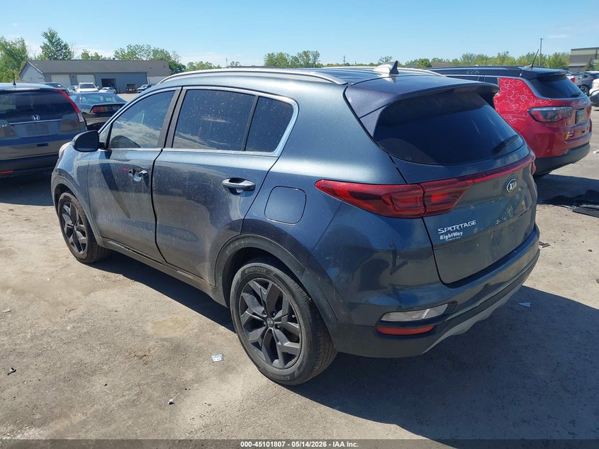 VIN KNDP63AC1L7658526 2020 KIA SPORTAGE S