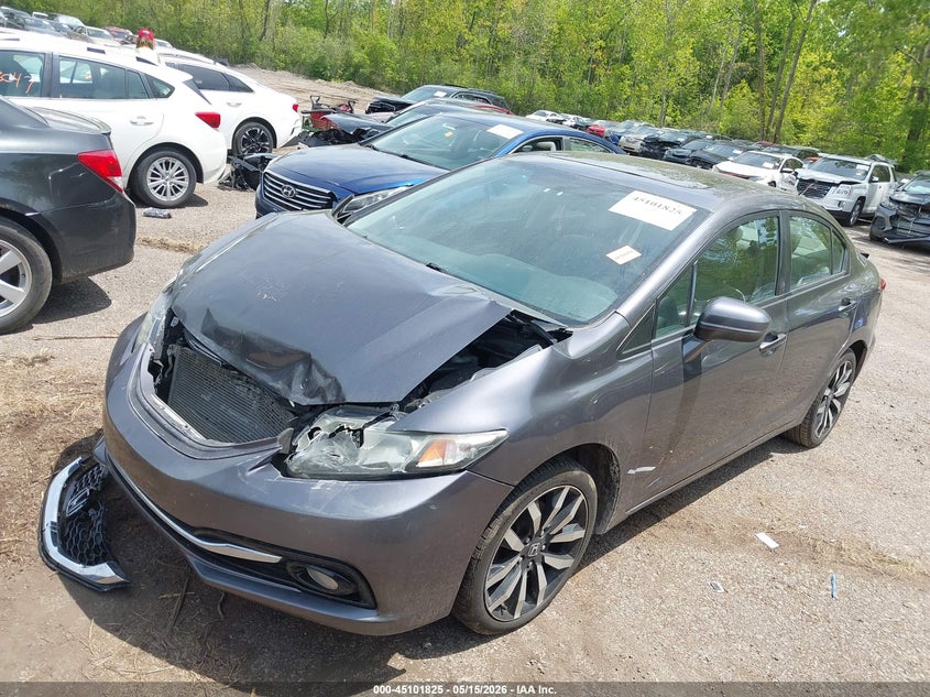 2015 Honda Civic Ex-L 2HGFB2F96FH504760 photo 1