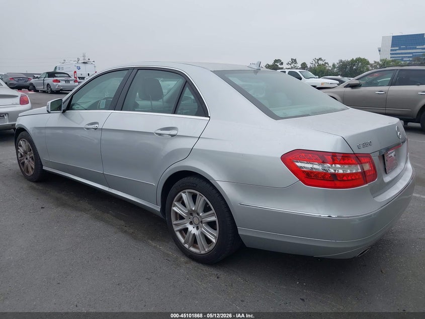 2012 MERCEDES-BENZ E-KLASSE SEDAN 3.5L V-6 DI, DOHC, VVT, 302HP