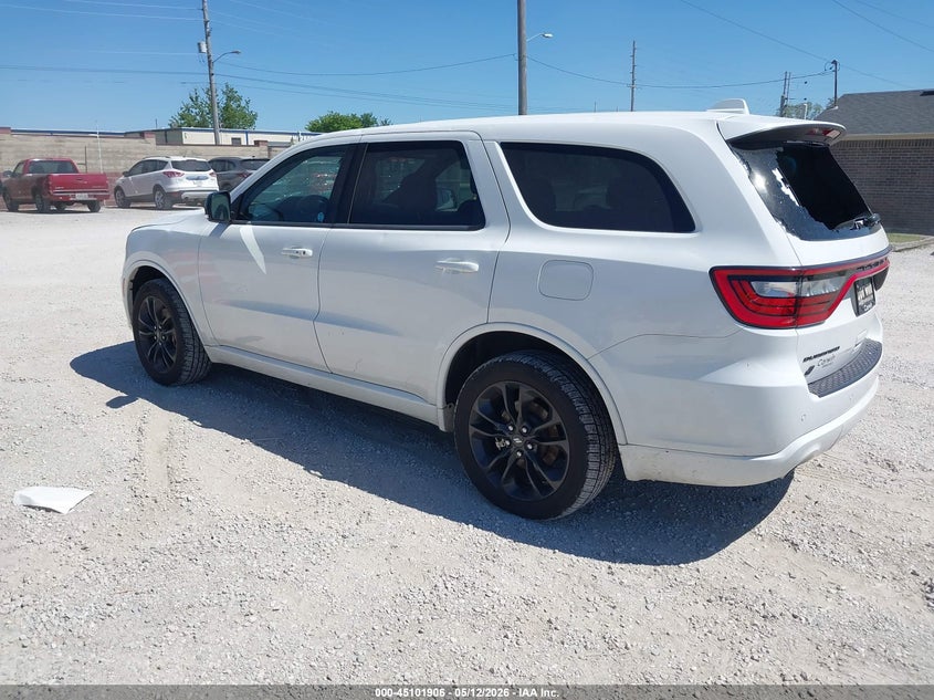 Vin: 1c4rdjdg1mc599309, lot: 45599472, dodge durango gt plus awd 20213