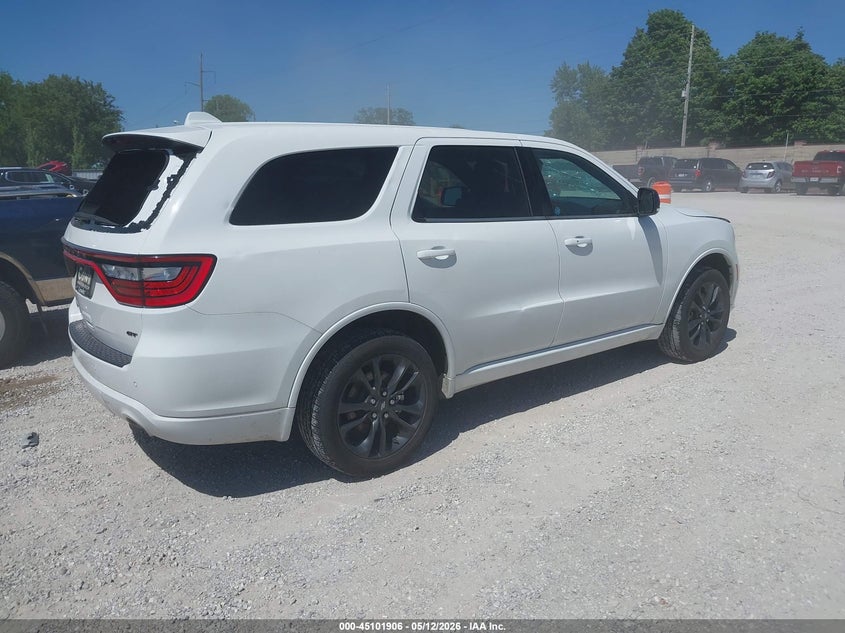 Vin: 1c4rdjdg1mc599309, lot: 45599472, dodge durango gt plus awd 20214