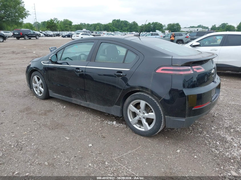 Vin: 1g1ra6e40du143086, lot: 45599497, chevrolet volt 20133