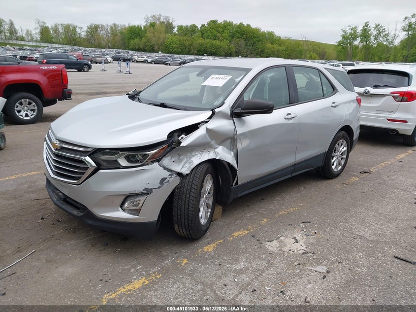 2018 Chevrolet Equinox Ls 3GNAXHEV6JL394084 photo 1