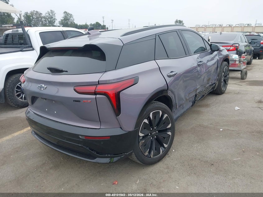 Vin: 3gnkdcrj8rs227122, lot: 45599509, chevrolet blazer ev eawd rs 20244