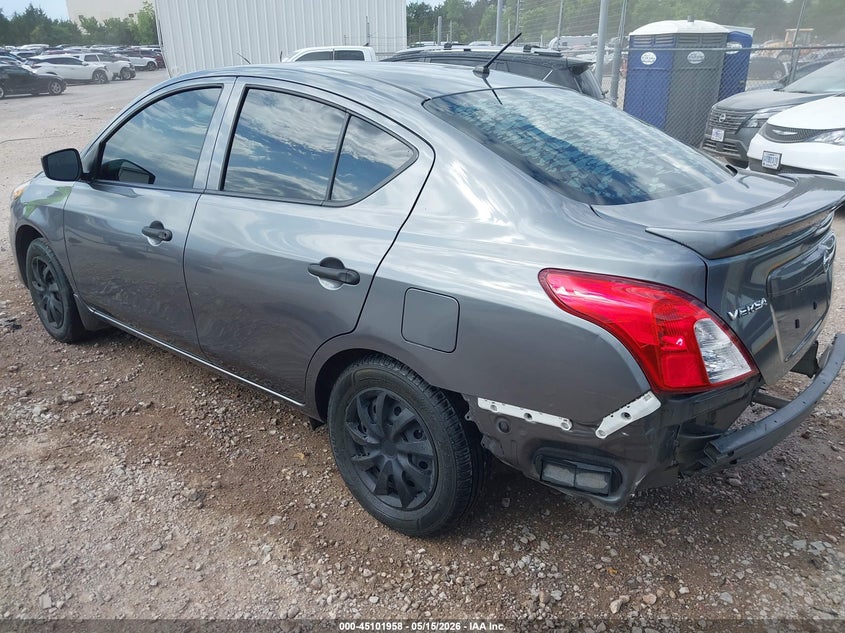 Vin: 3n1cn7ap5kl845955, lot: 45599524, nissan versa 1.6 s+ 20193