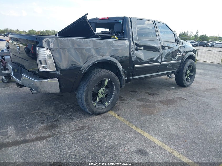 Vin: 1c6rr6nt5js265951, lot: 45599529, ram 1500 laramie  4x2 5'7 box 20184