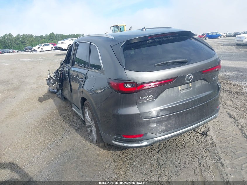 Vin: jm3kkdhd6r1134706, lot: 45599532, mazda cx-90 3.3 turbo premium 20243