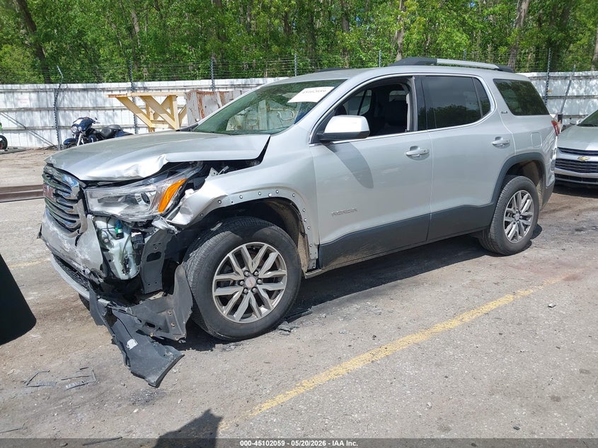 Vin: 1gkknlla8hz147940, lot: 45599625, gmc acadia sle-2 20172