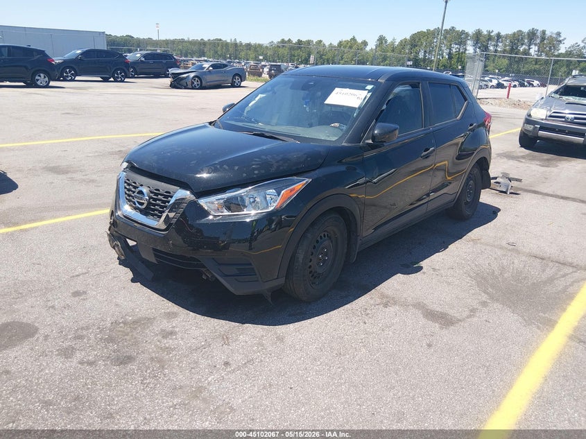 2020 Nissan Kicks S Xtronic Cvt 3N1CP5BV3LL570048 photo 1
