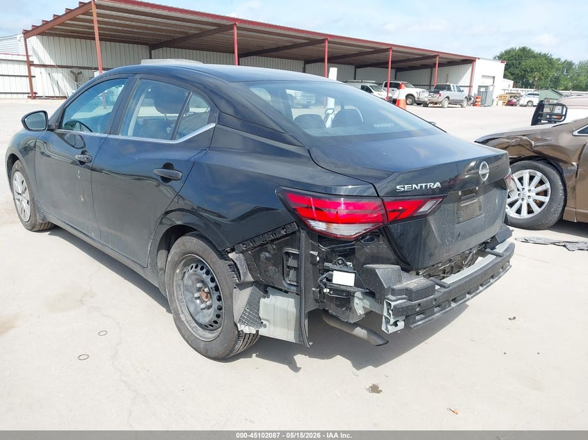 2025 NISSAN SENTRA auction photo 3