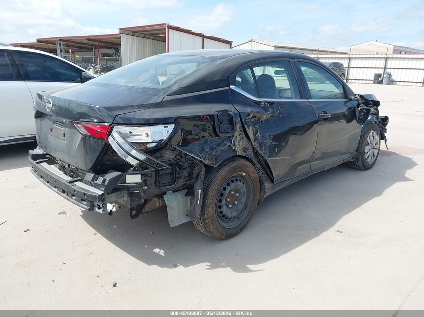 2025 NISSAN SENTRA auction photo 4