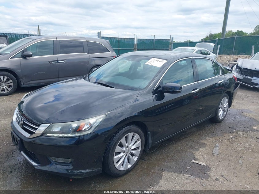 2013 Honda Accord Ex-L V-6 1HGCR3F81DA043538 photo 1