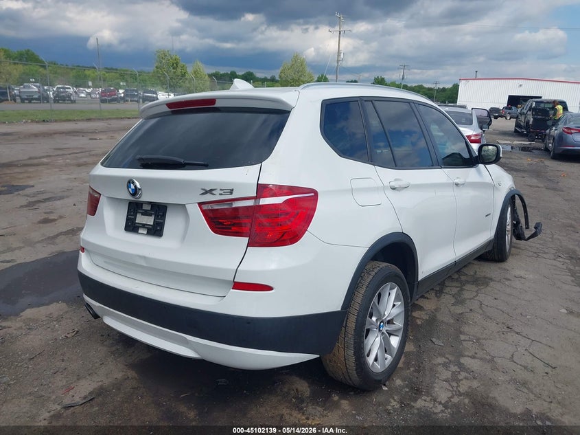 Vin: 5uxwx9c52d0a08805, lot: 45599705, bmw x3 xdrive28i 20134