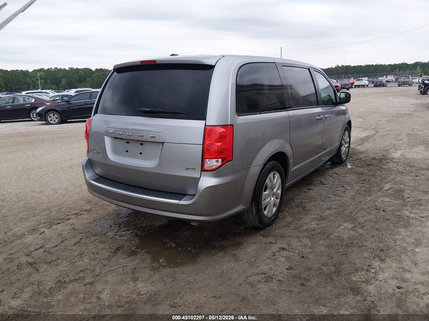Vin: 2c4rdgbg3jr323903, lot: 45599773, dodge grand caravan se 20184