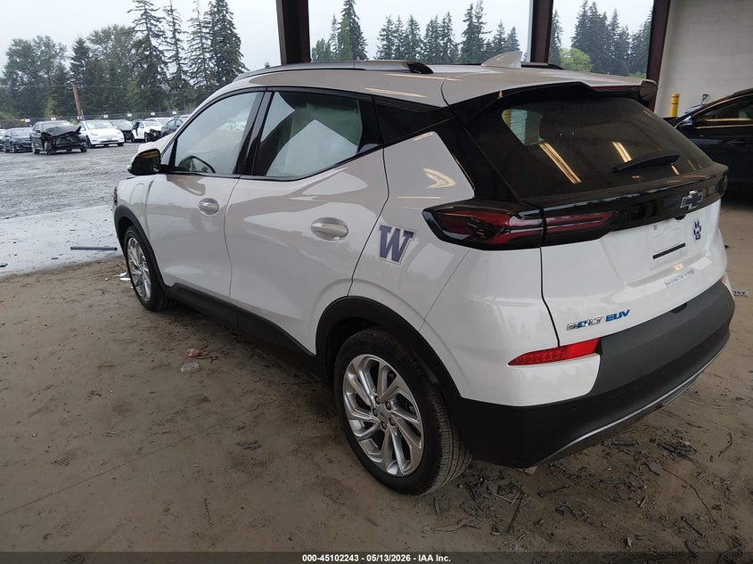 Vin: 1g1fy6s08p4173800, lot: 45599809, chevrolet bolt euv fwd lt 20233