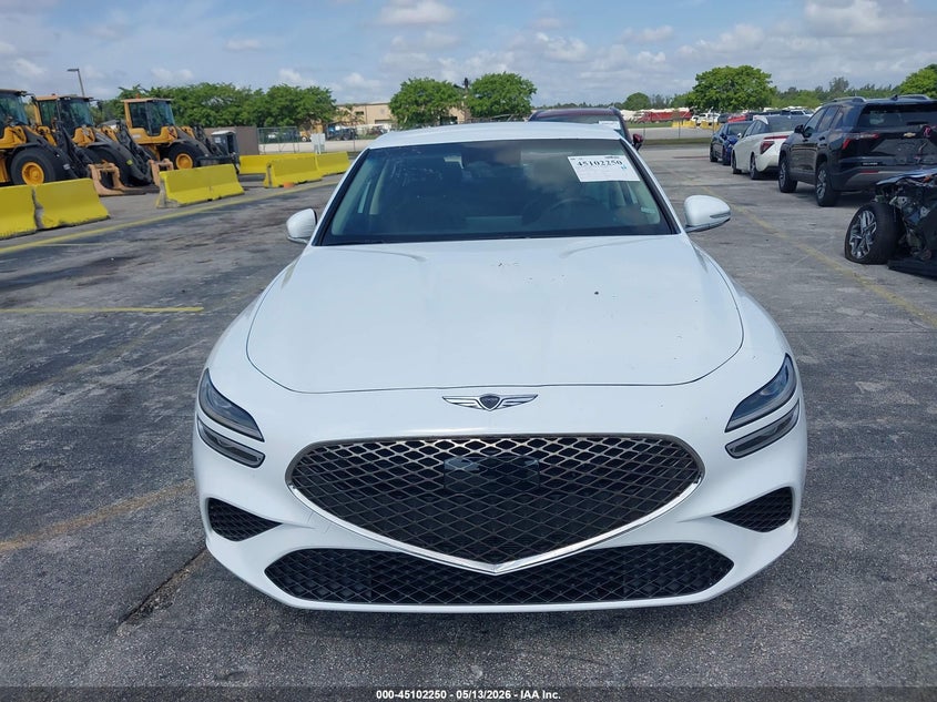 2026 Genesis G70 2.5T Rwd VIN: KMTG14SC2TU164973 Lot: 45102250