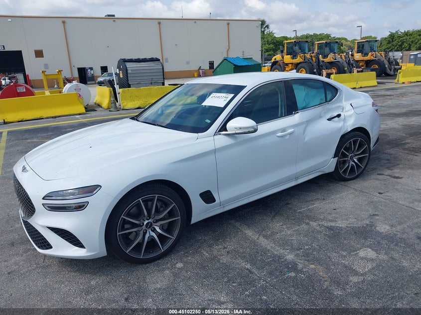 Vin: kmtg14sc2tu164973, lot: 45599816, genesis g70 2.5t rwd 20262