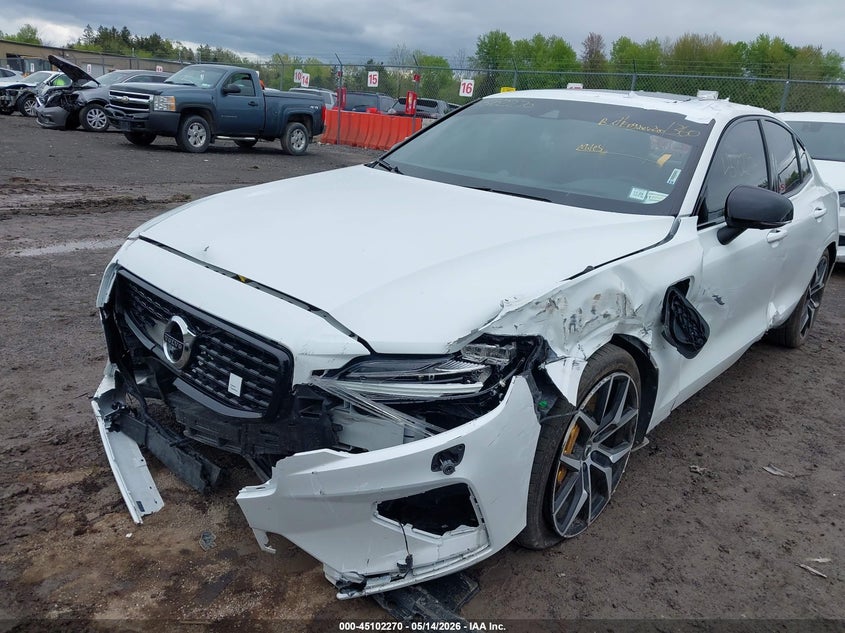 2022 Volvo S60 Recharge Plug-In Hybrid T8 Polestar Engineered Extended Range VIN: 7JRH60FPXNG193425 Lot: 45102270