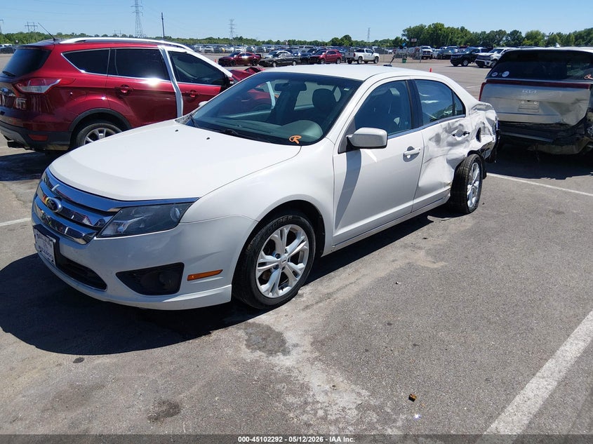 Vin: 3fahp0hg5cr445909, lot: 45599858, ford fusion se 20122