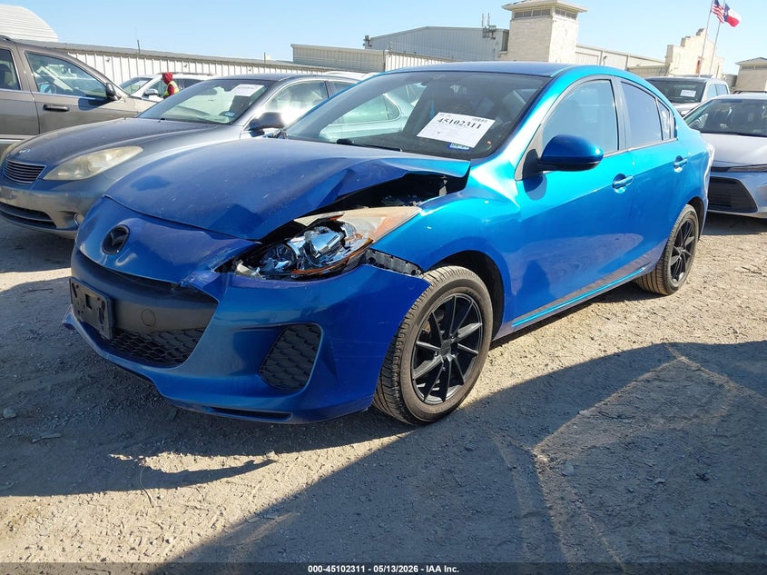 Vin: jm1bl1v77c1691912, lot: 45599877, mazda mazda3 i touring 20122