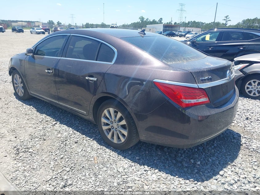 Vin: 1g4gb5gr3ef173134, lot: 45599952, buick lacrosse leather group 20143