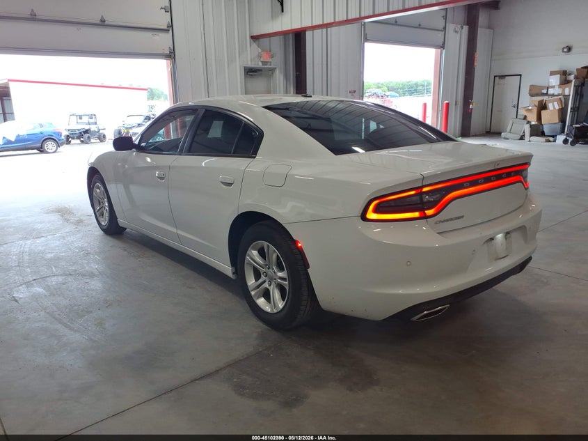 Vin: 2c3cdxbg9lh190096, lot: 45599956, dodge charger sxt rwd 20203