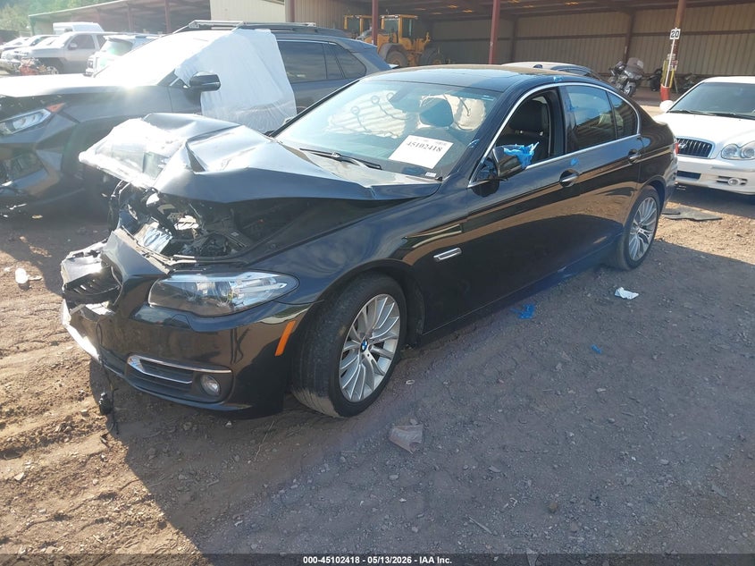 Vin: wba5a5c58ed503389, lot: 45599984, bmw 528i 20142