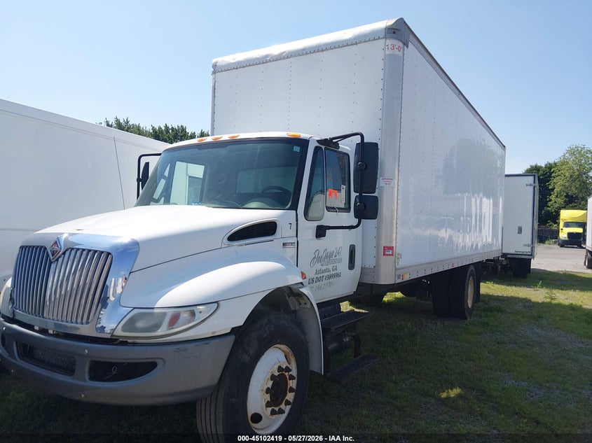 2013 International 4000 4300 white Lot 111045102419 Vin 3HAMMAAL7DL191988