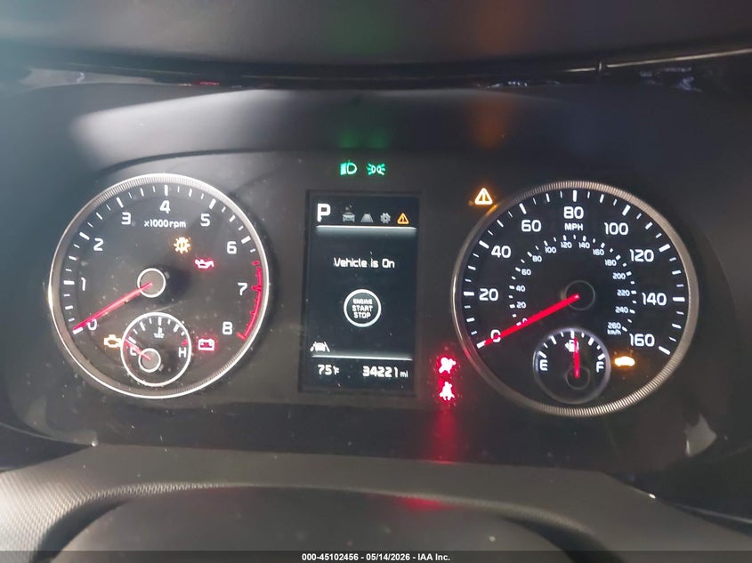 2022 KIA K5 auction photo 7