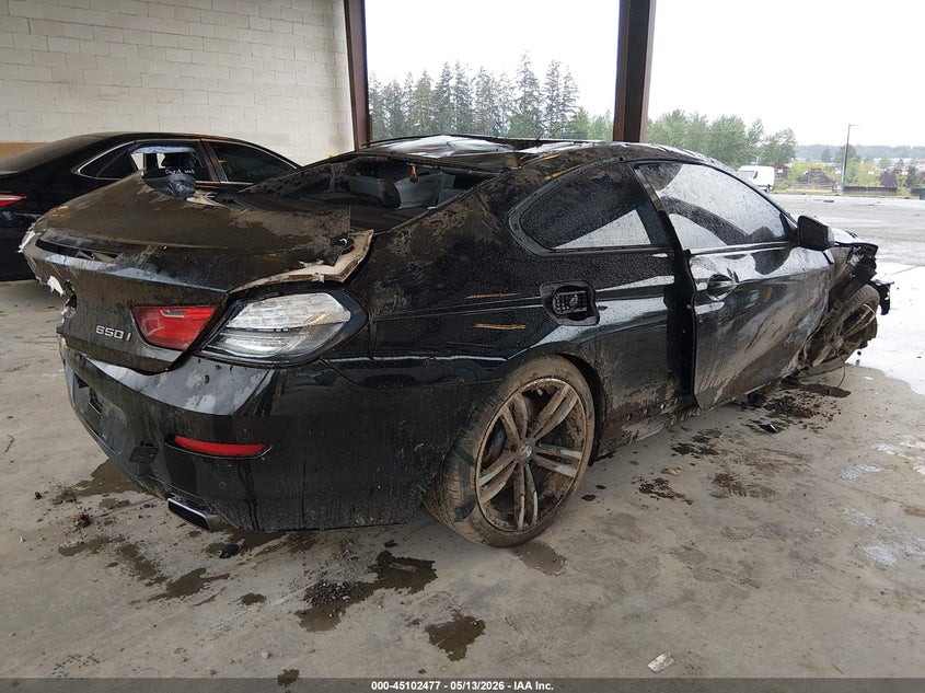 Vin: wbaym1c53ed325064, lot: 45600042, bmw 650i xdrive 20144