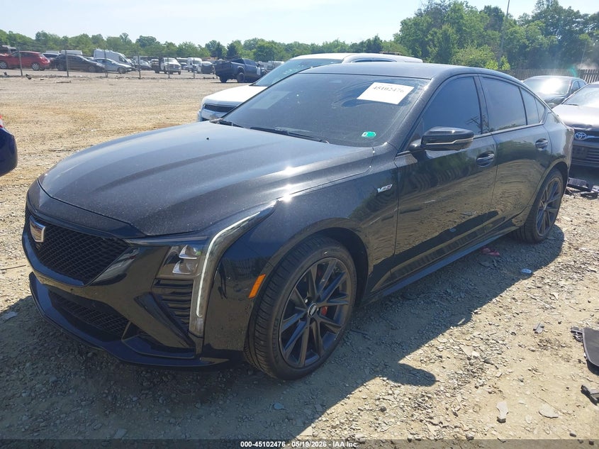 Vin: 1g6dv5rw5t0101095, lot: 45600043, cadillac ct5-v v-series rwd 20262
