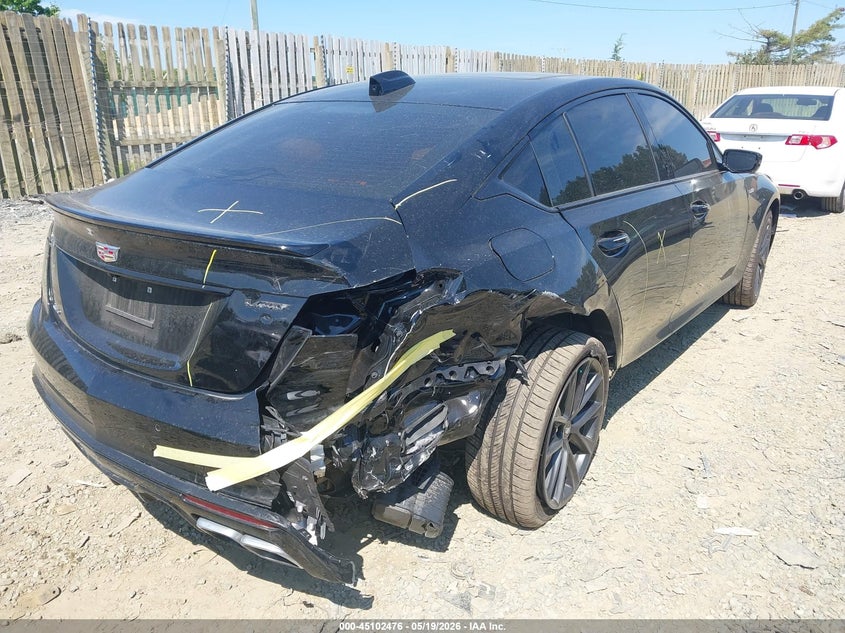Vin: 1g6dv5rw5t0101095, lot: 45600043, cadillac ct5-v v-series rwd 20264