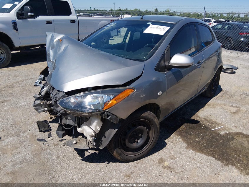 Vin: jm1de1kyxd0161893, lot: 45600059, mazda mazda2 sport 20132