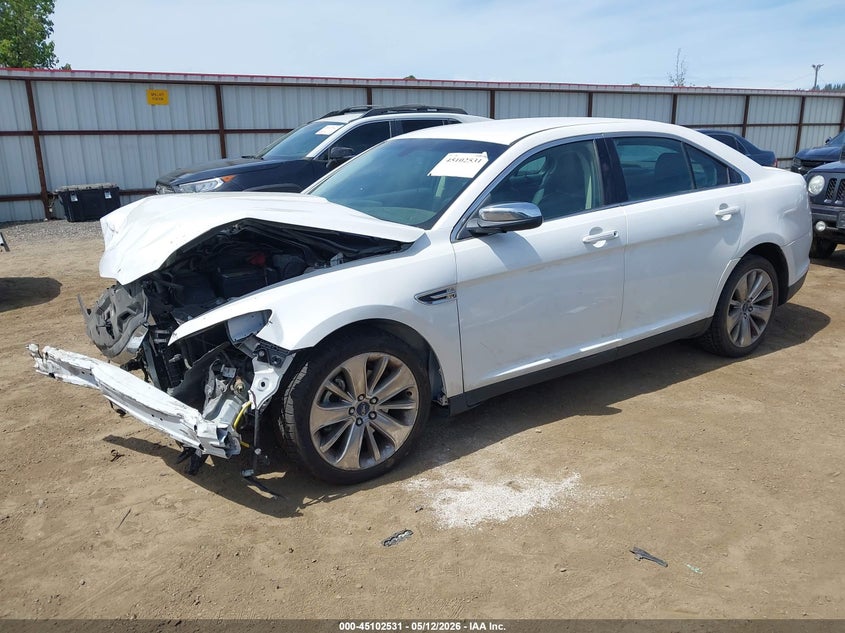 Vin: 1fahp2fw2ag151698, lot: 45600097, ford taurus limited 20102