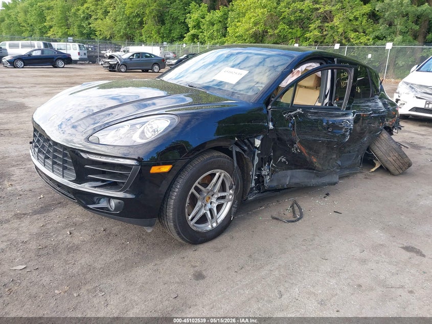Vin: wp1aa2a52hlb81540, lot: 45600105, porsche macan 20172