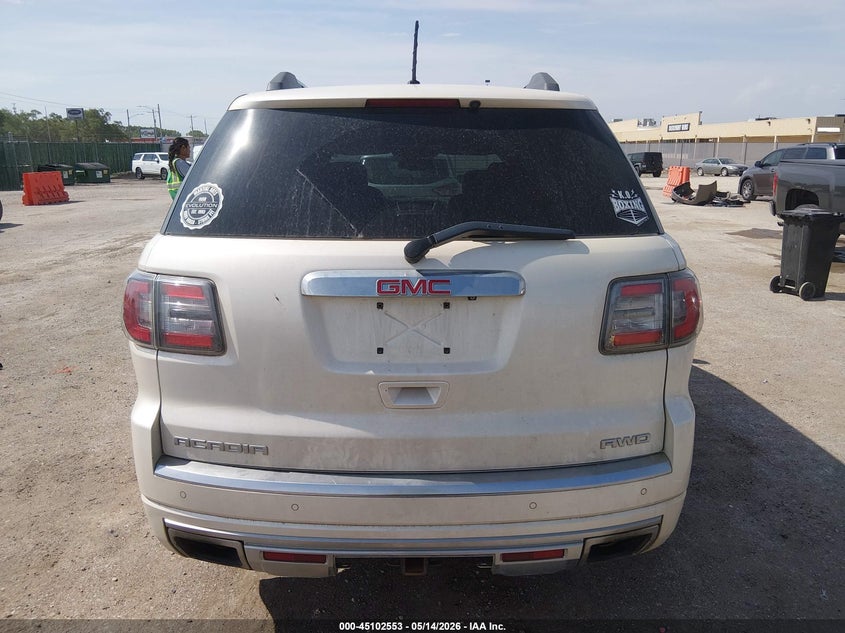 2013 GMC ACADIA SPORT UTILITY VEHICLE 3.6L V-6 DI, DOHC, VVT, 288HP