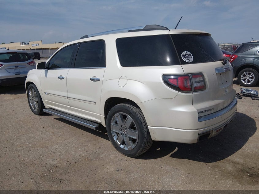 2013 GMC ACADIA auction photo 3