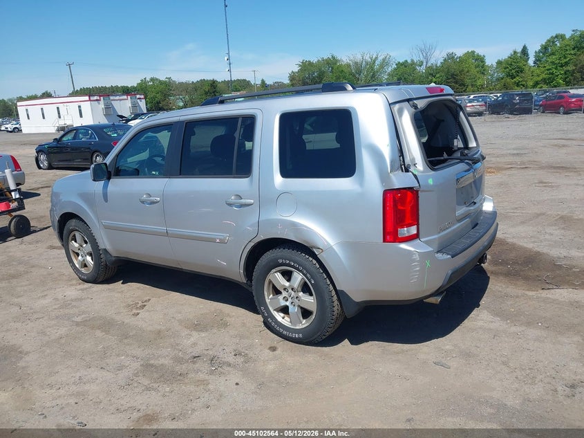 Vin: 5fnyf4h77bb075230, lot: 45600130, honda pilot ex-l 20113