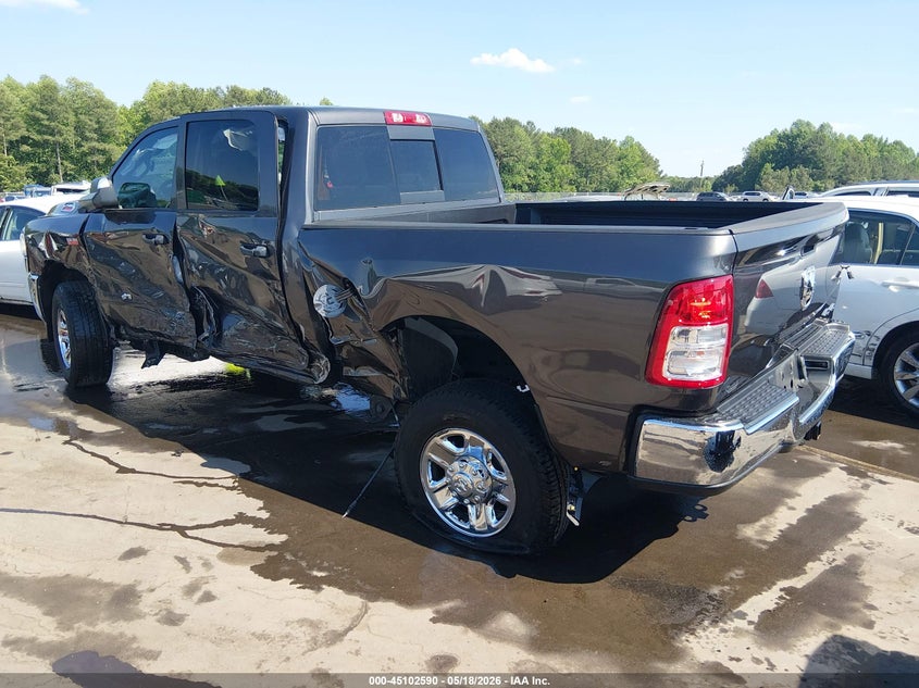 Vin: 3c6ur5cj4mg661239, lot: 45600156, ram 2500 tradesman  4x4 6'4 box 20213