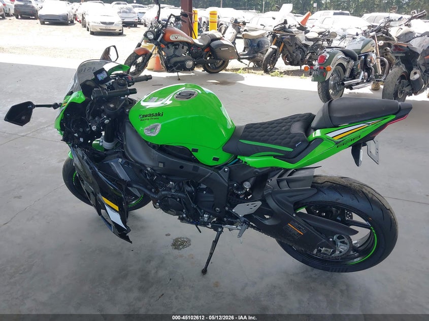 2025 Kawasaki Zx636 K VIN: JKBZXJK10SA009492 Lot: 45102612