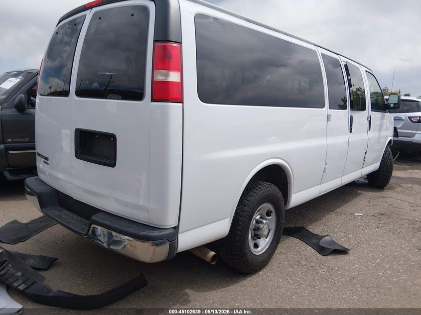 Vin: 1gazg1fgxe1188968, lot: 45600205, chevrolet express 3500 lt 20144