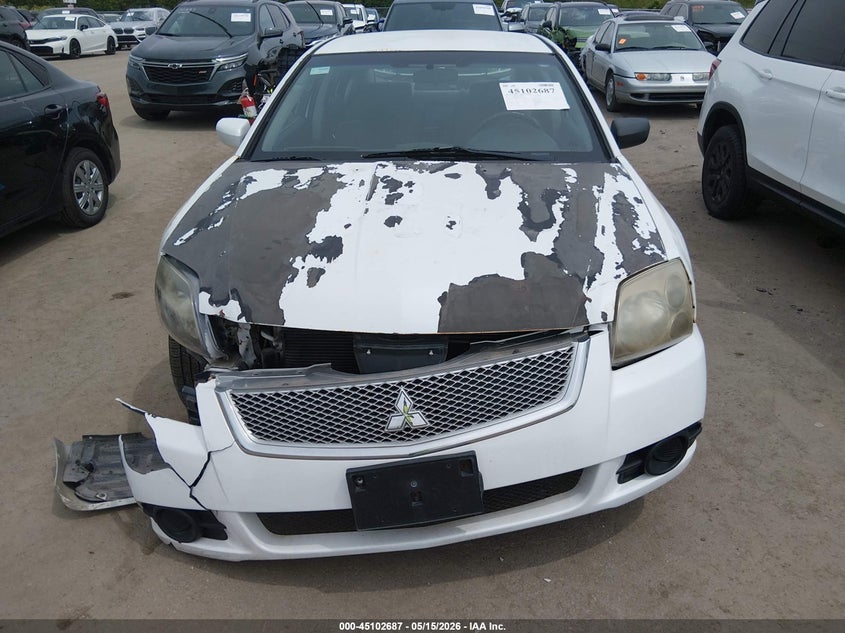 2010 Mitsubishi Galant Fe VIN: 4A32B2FF7AE015817 Lot: 45102687