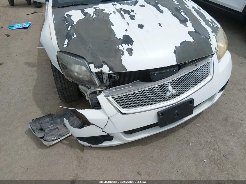 2010 Mitsubishi Galant Fe VIN: 4A32B2FF7AE015817 Lot: 45102687