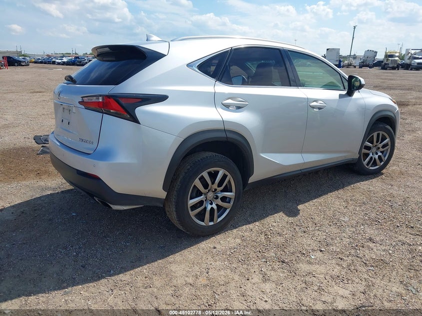 Vin: jtjyarbz0f2020033, lot: 45600344, lexus nx 200t 20154