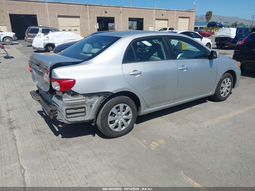 2011 TOYOTA COROLLA SEDAN 1.8L I-4 DOHC, VVT, 132HP