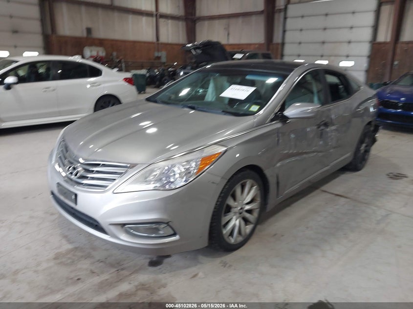 Vin: kmhfh4jgxda242098, lot: 45600392, hyundai azera 20132