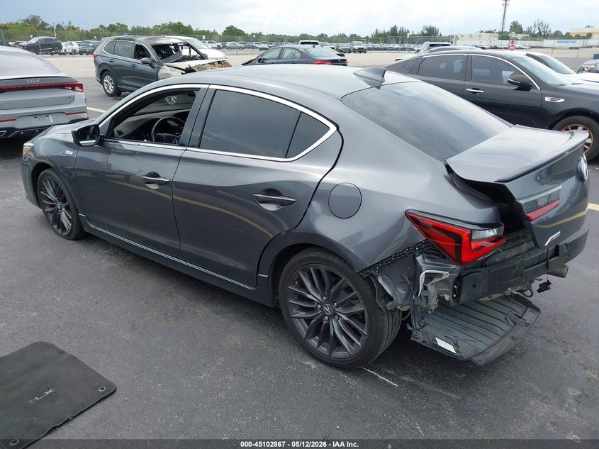 Vin: 19ude2f82na001259, lot: 45600433, acura ilx premium   a-spec packages/technology   a-spec packages 20223