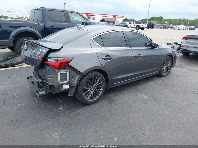 Vin: 19ude2f82na001259, lot: 45600433, acura ilx premium   a-spec packages/technology   a-spec packages 20224